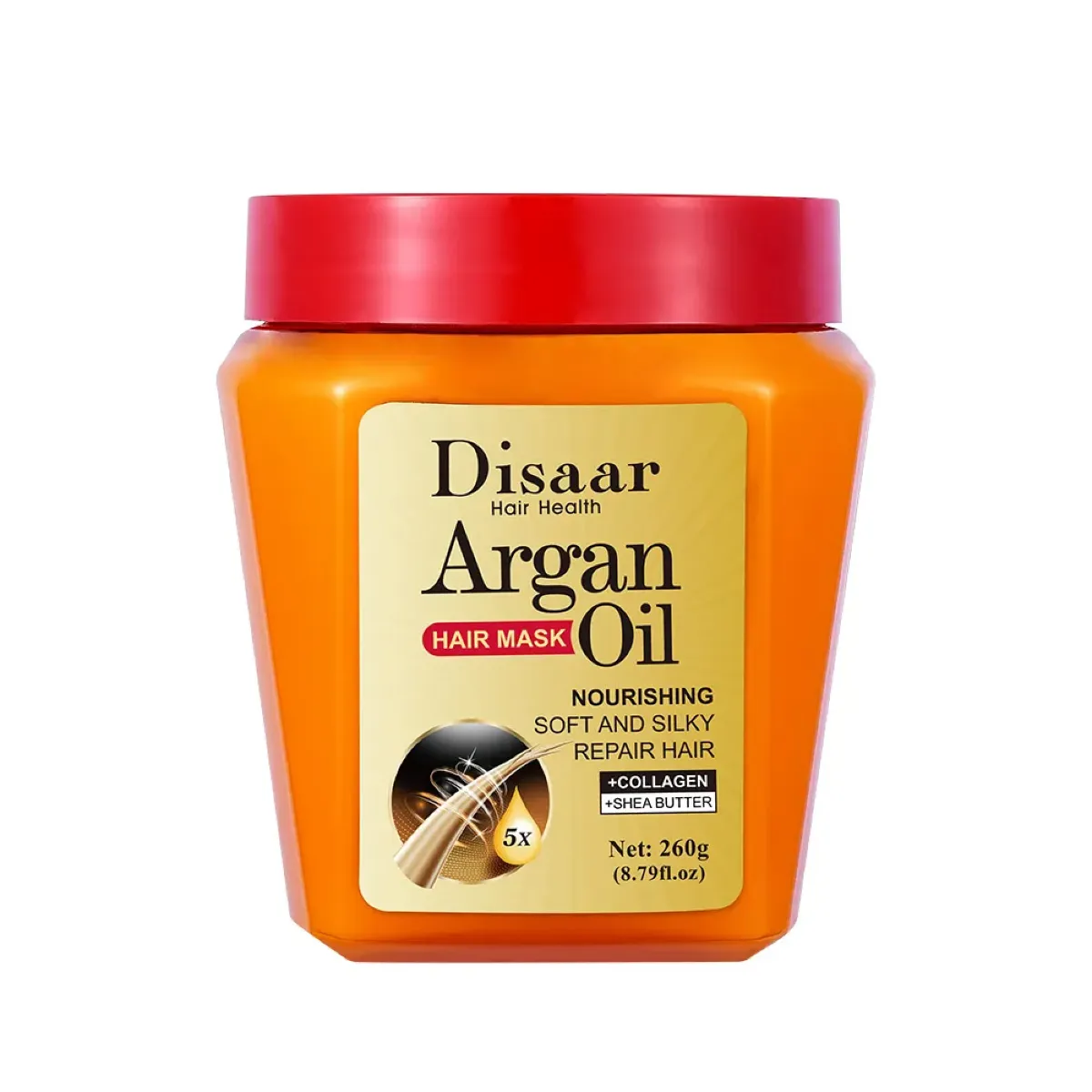 ماسک مو ترمیمی آرگان دیسار حجم 260 گرم
