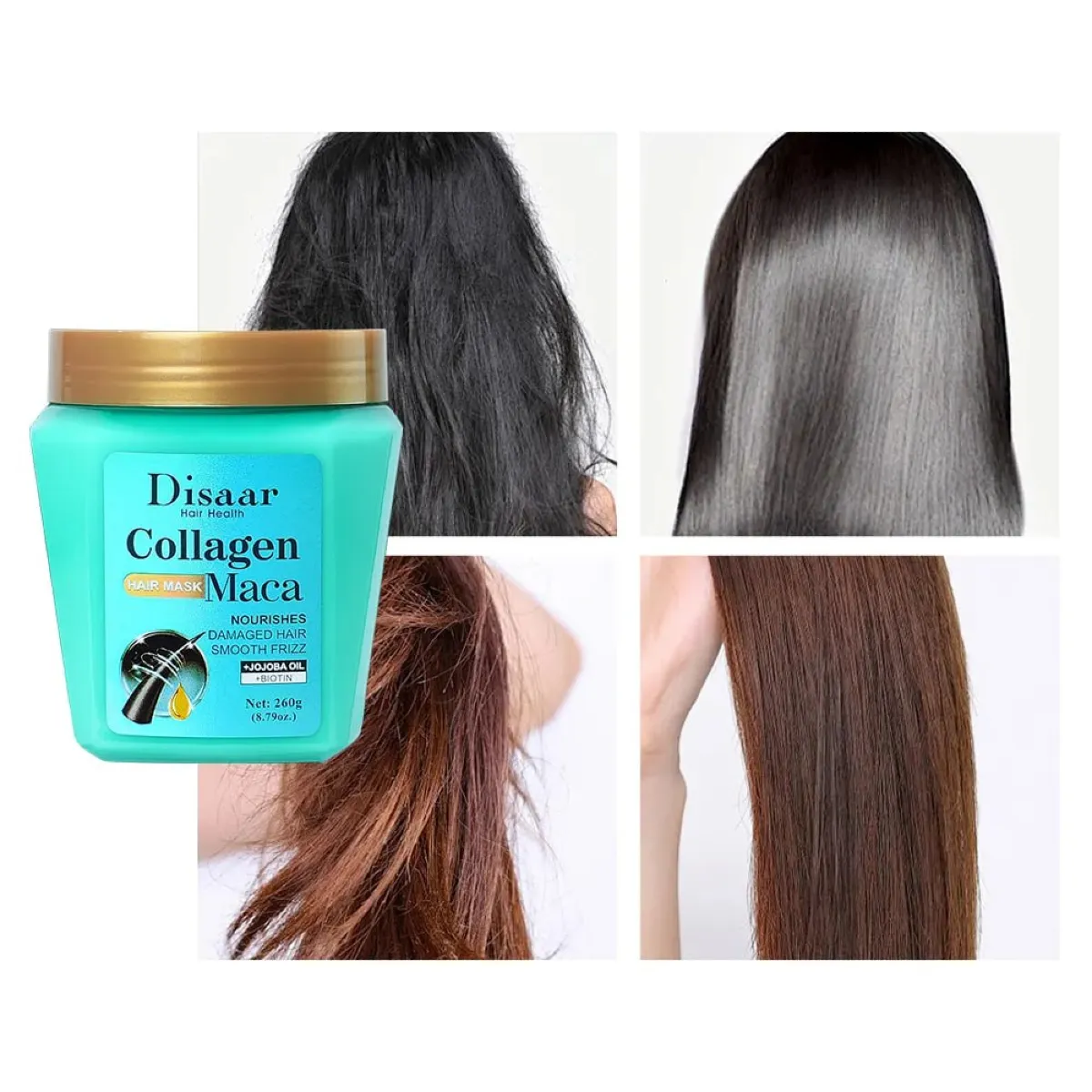 ماسک مو کلاژن دیسار حجم 260 گرم