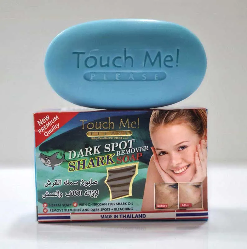 صابون ضد لک و سفیدکننده روغن کوسه تاچ می Touch Me حاوی ویتامین E و امگا ۳